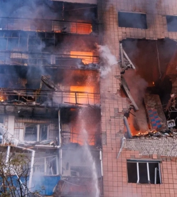 Військові РФ вночі шість разів обстріляли Краматорськ, є загиблі та поранені