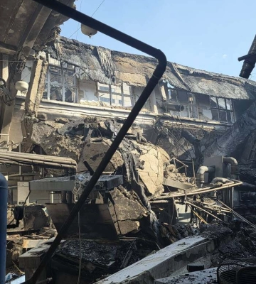 250 тис. шкільних підручників знищив російський удар по Києву 19 липня (, )