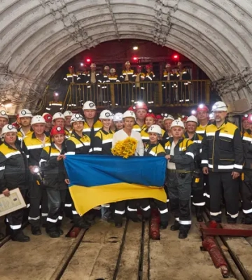 Вакарчук заспівав шахтарям на глибині 480 метрів