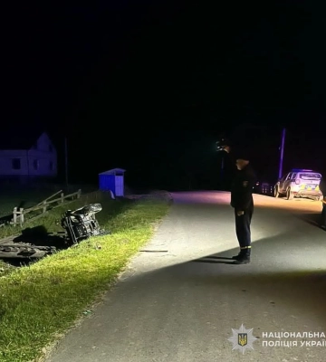Квадроцикліст загинув у кюветі: нічна ДТП на Львівщині