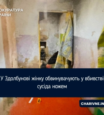 У Здолбунові жінку обвинувачують у вбивстві сусіда ножем