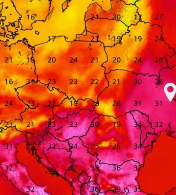 Спека до +33° і різке похолодання. Синоптик розповів про погоду на кінець липня