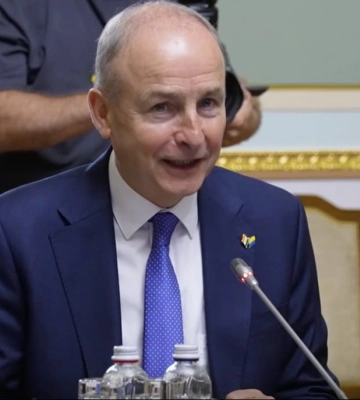 Прем'єр-міністр Ірландії Мікхол Мартін приїхав до Києва