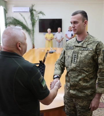 Стримували ворога на Харківщині: двоє молодих прикордонників з Волині отримали особливу відзнаку МВС