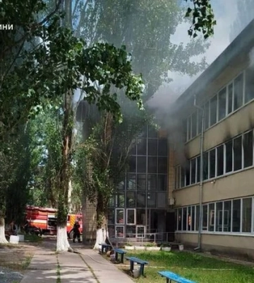Пожежа у притулку для бездомних під Києвом: є постраждалий, 40 людей евакуйовано