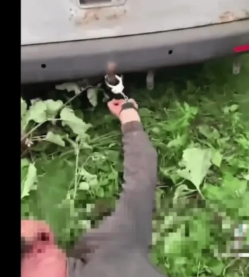 В Хмельницкой области мужчину приковали наручниками к машине во время мобилизации: Лубинец вмешался. ВИДЕО
