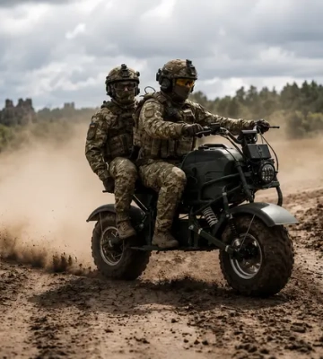 ЗСУ отримають перший український повнопривідний електромотоцикл