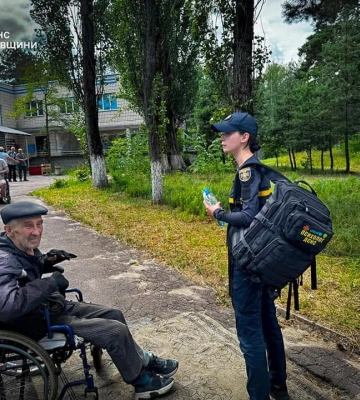 На Київщині горів центр для бездомних (ФОТО)