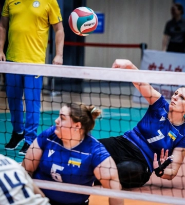 Спортсмени з Рівненщини виступили на чемпіонаті світу з волейболу сидячи