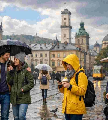Прогноз погоди у Львові на 24 липня: дощі та зміна температури