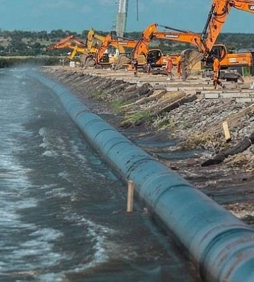 Новий водопровід Миколаєва частково надаватиме воду також у Херсон, - депутат