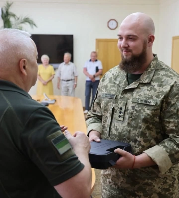 Прикордонники з Волині отримали одну з найпочесніших відзнак МВС за бойові заслуги