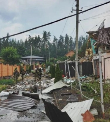 Росія атакувала місце проведення виставки зброї на Київщині