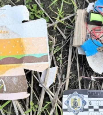 В Чернигове женщина пыталась передать военным взрывчатку, замаскированную под бургер из McDonald’s, – СБУ. ФОТО