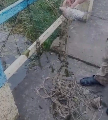  На Рівненщині під час рейдового заходу вилучено заборонене знаряддя лову