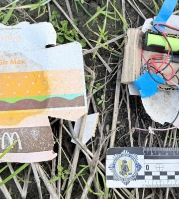 В Чернигове женщина пыталась передать военным бургер со взрывчаткой, её задержали