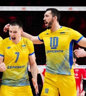 Збірна України з волейболу назвала склад на історичний плейоф Ліги націй