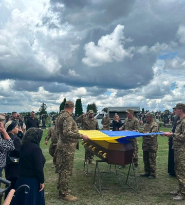 На Волині попрощалися з Героєм Сергієм Григілем