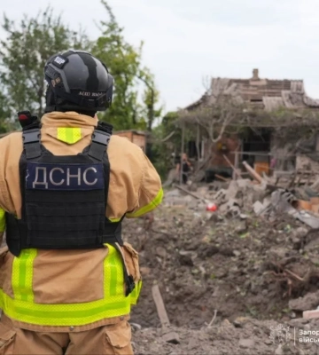 УЧХ допомагав постраждалим від авіаударів РФ по Запоріжжю