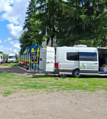 Мобильные клиники оказали медицинскую помощь более 1400 жителям Днепропетровщины