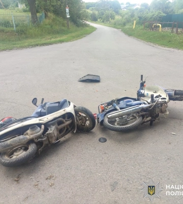 Обставини двох ДТП, в який постраждали діти, встановлює поліція Вінниччини