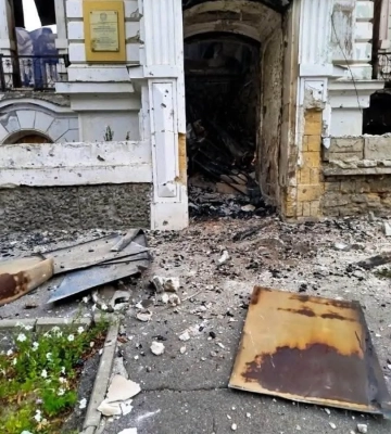 Российский удар уничтожил в Херсоне историческое здание бывшего итальянского консульства