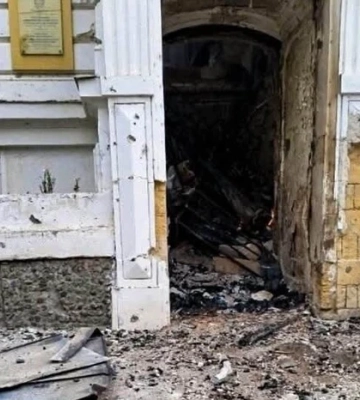 Італія засудила атаку РФ на Херсон, внаслідок якої знищено історичну будівлю посольства. ФОТО