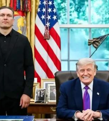 "Він посміявся з цього": Усик розповів деталі зустрічі з Трампом