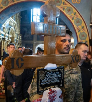 У Києві попрощалися з комунікаційницею УДО Валентиною Савіцькою, яка загинула внаслідок удару РФ