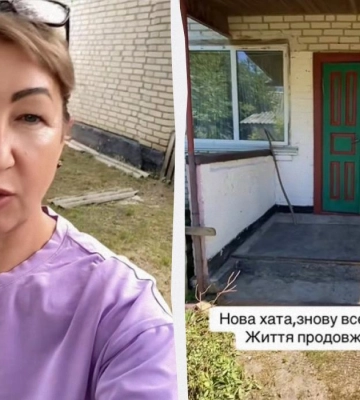"Думала, что люди так уже не живут": переселенка из Херсонской области показала свой дом