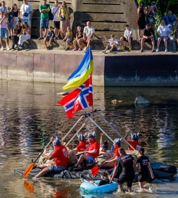 В Ужгороді вперше за час повномасштабної війни пройшла знаменита регата: хто переміг