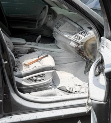 Поліція Києва: чоловік підпалив авто свого психолога через невдоволення його роботою