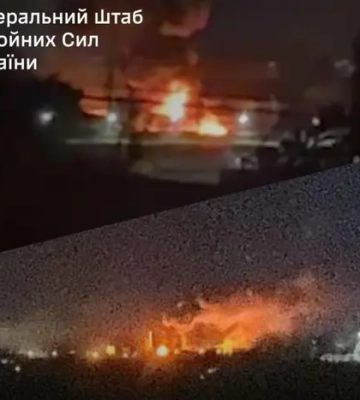 Поражен экспортный терминал в Ростове, мост в Геническе и склады оккупантов в Крыму и Луганской области, - Генеральный штаб