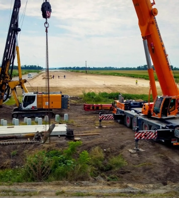 25 тисяч авто на добу: на Дніпропетровщині триває будівництво сучасної траси (ФОТО)