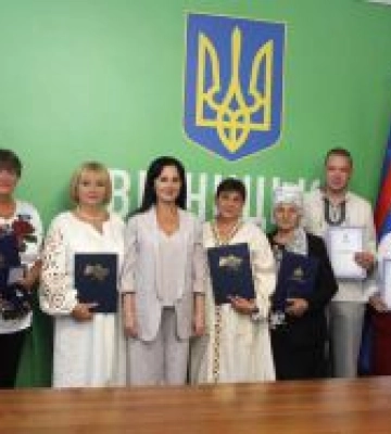 Ірина Борзова вручила парламентські відзнаки медичним працівникам Вінниччини