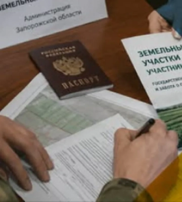 Окупанти почали передачу земельних ділянок на ТОТ Запоріжжя учасникам "сво" - ЦНС