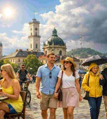 Прогноз погоди у Львові на 28 липня: від ясного ранку до дощового вечора