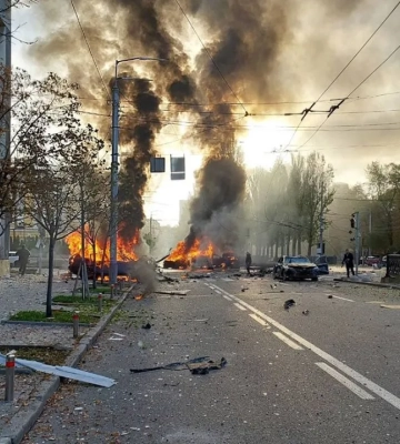 Взрывы в Киеве: столицу атаковали реактивные дроны, работала ПВО