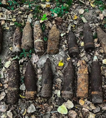 На Львівщині грибник знайшов 18 снарядів часів Другої світової війни