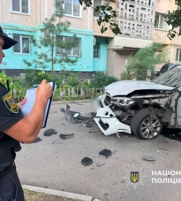 В Одесі вибухнула автівка, поранено водія