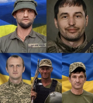 На Рівненщині попрощалися з п’ятьма військовими