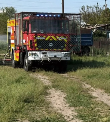 Рятувальники зазнали удару РФ під час гасіння пожежі на Запоріжжі, є травмовані