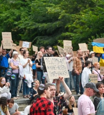 Протесты в поддержку Федорова: в Киеве анонсировали марш за диалог и реформы