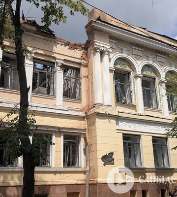 У Харкові звершили роботи з консервації художнього музею після удару РФ 
