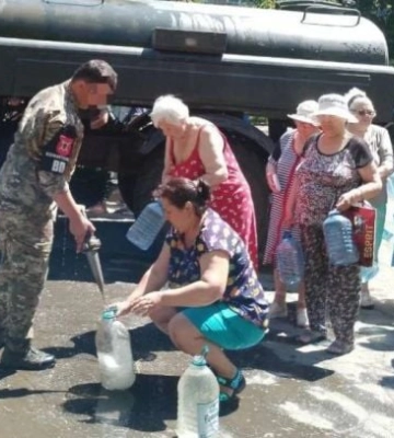«Воды нет месяцами, а счета космические приходят»: жители оккупированного Мелитополя сидят без воды (скрины)