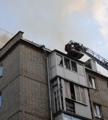 Обстріл Харкова: дрон влучив у дах будинку, кількість постраждалих зросла до дев'яти