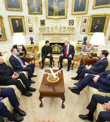 Час в Белом доме. Встреча Зеленского и Трампа