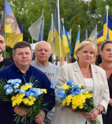 У Подільському районі Києва вшанували пам’ять українців, які загинули в російському полоні