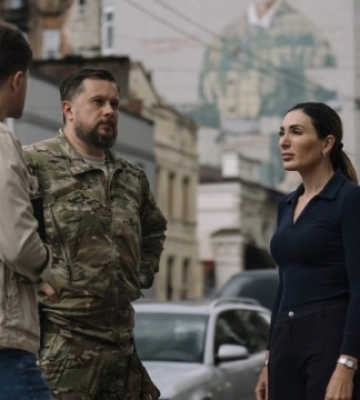 Блогерка Лумер зустрілася в Харкові з генералом Білецьким