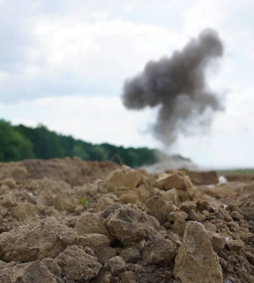 На Київщині 29 липня лунатимуть вибухи через знищення боєприпасів